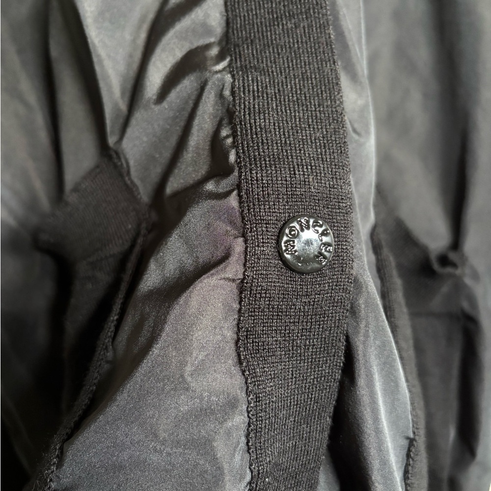 Moncler Black Button-Front Lightweight Women's Sw… - image 3